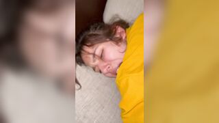 I banged! a petite barely legal doggy style on my sofa