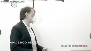 DOCTOR SBURIONI SWABS GIORGIA ROMA DURING THE LOCKDOWN #1