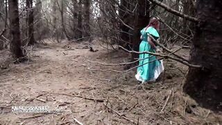 Fake lumberjack takes a Princess home for deep anal sex