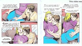 Mexican Porn Comic Gordibuena eats it bent over