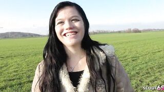 GERMAN SCOUT - BERLIN GOTHIC CHICK DOREEN PICKED UP AND BANGED ROUGH