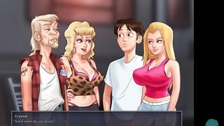 SUMMERTIME SAGA #77 • The mom is rides his cock