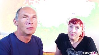 GERMAN OLD COUGAR AND DAD DEFLORATION MMF WITH STEP SON