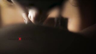 indian chick deeply and cum inside mouth
