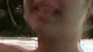 Bae Fun By The Poolside Into Florida Love Making Session