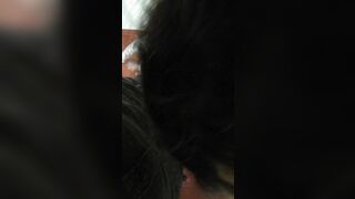 Sub gets bound up and a load of cum all over her whore face