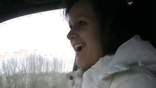 Picked up on the road and plowed