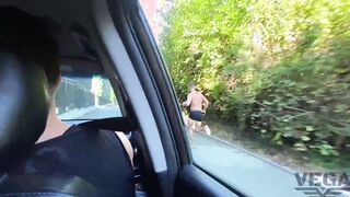 four men banged a women on the beach