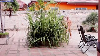 4k Milf almost caught us! Step Daughter rough pounded public