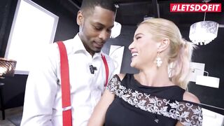 HerLimit - Cherry Kiss Crazy Serbian cougar Takes A Long African Penis Deep Into Her