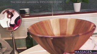 Beauty ginger milf Alex Harper fucks crazy client after strokes
