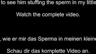20 SECONDS JIZZED On Blonde German