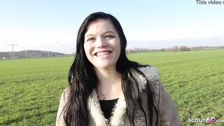 GERMAN SCOUT - BERLIN GOTH WOMEN DOREEN PICKUP AND POUNDED