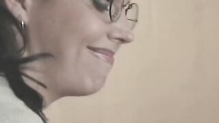 Cutie dark haired masseuse gets boned rough by client