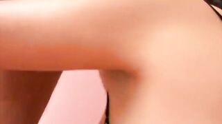 Hot mixed race dark haired into underwear loves a rough penis