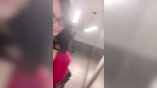 Selfie Clip masturbate inside mini skirt and pantyhose