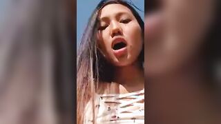 Cewek tercantik sedunia ngewe di gunung