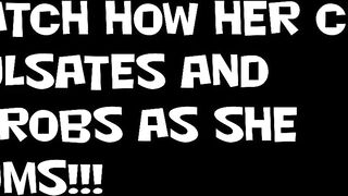 Doggy Style Cummed for Huge Booty Pawg – Clitoris Throbbing Orgasm