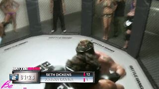 Wrestlerin zerfickt MMA Kaempfer im Backstage vom Oktagon