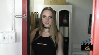 High Class 18 Year Old Escort Submits To Interracial Throatpie