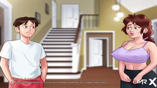 SummertimeSaga - Nurse plays with dick then takes it inside