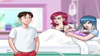 SummertimeSaga - While the fiance is inside labor, fucking an