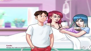 SummertimeSaga - While the fiance is inside labor, fucking an