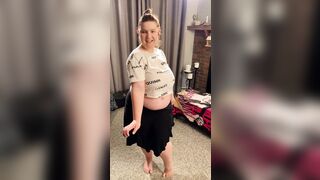 Braless, Hand-bra and Lace Underwear Bondage