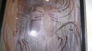 I take a shower at a swinger hotel while husband