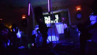 Male Dancer Glows into The Dark for Milfs