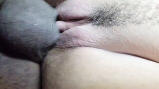 Interracial sex fulfilling a fan's dream.