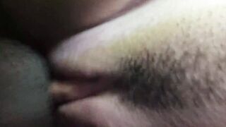 Interracial sex fulfilling a fan's dream.