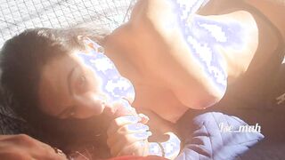 ISE MAH- pov long load on her face at the