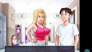 SUMMERTIME SAGA #83 • Spraying her with cum