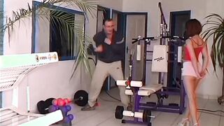 Anal im Fitnessstudio