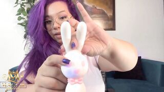 Review of a new dildo! Bunny Dildo