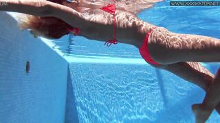 Poolside erotics with Mary Kalisy