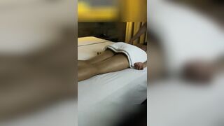 THE MASSEUSE WARM ME UP I END UP SUCKING OFF HIM AND BANGED! PT.one