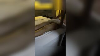 THE MASSEUSE WARM ME UP I END UP SUCKING OFF HIM AND BANGED! PT.one