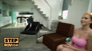 Kiara Lord into crazy first time point of view anal with stepbro