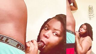 Kira Noir sister Bfreakl06 seduces YoungStarBrazy inside a head