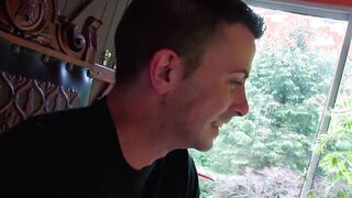 4K squirting anal mom - fishnet public whore bimbo nailed