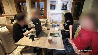 I PULLED OUT HIS MONSTROUS DICK INSIDE RESTAURANT! OUTDOORS EXTREM!