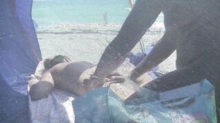 Caribbean Naked Beach Interracial Sex #3 - Im getting BONED