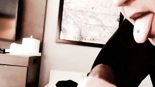 Filthy Talking milf Begs For Facial From big black dick