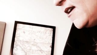 Filthy Talking milf Begs For Facial From big black dick