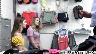 Nadia and Kyler try to got on the loss prevention