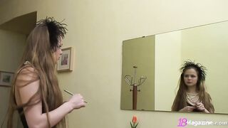19 Year Older sexy Bianca19 Dancing and Slowly Getting Nude!