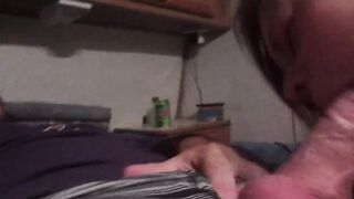 Amateur oral sex