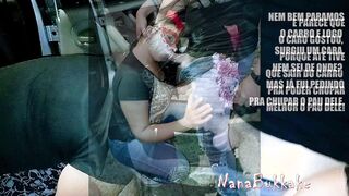 NanaBukkake - Trailer. Doing Dogging - I banged! 2 strangers